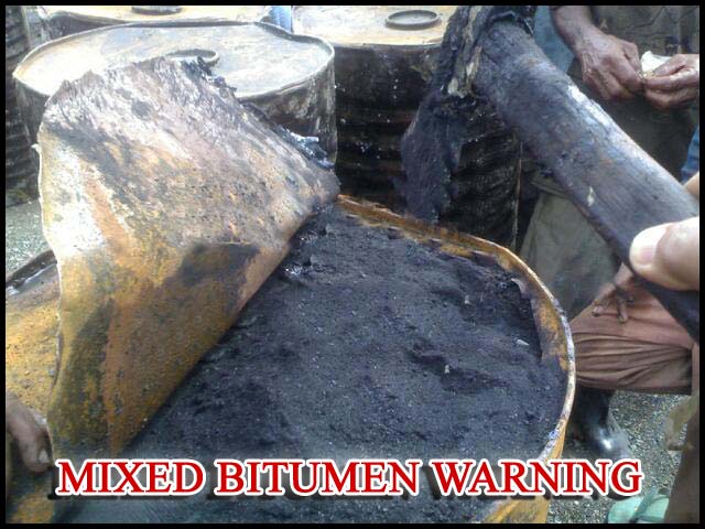 mixed bitumen warning 4